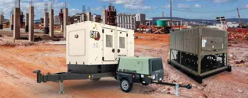 Generator rental for industrial sites UAEconstruction sites UAE