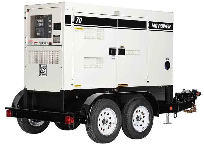 portable generator hire