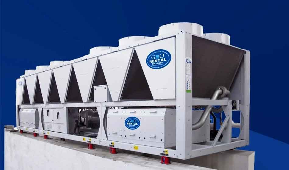 Water cooled chiller rental UAE
